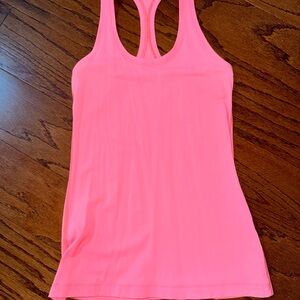 Women's Pink Racerback Tank Top